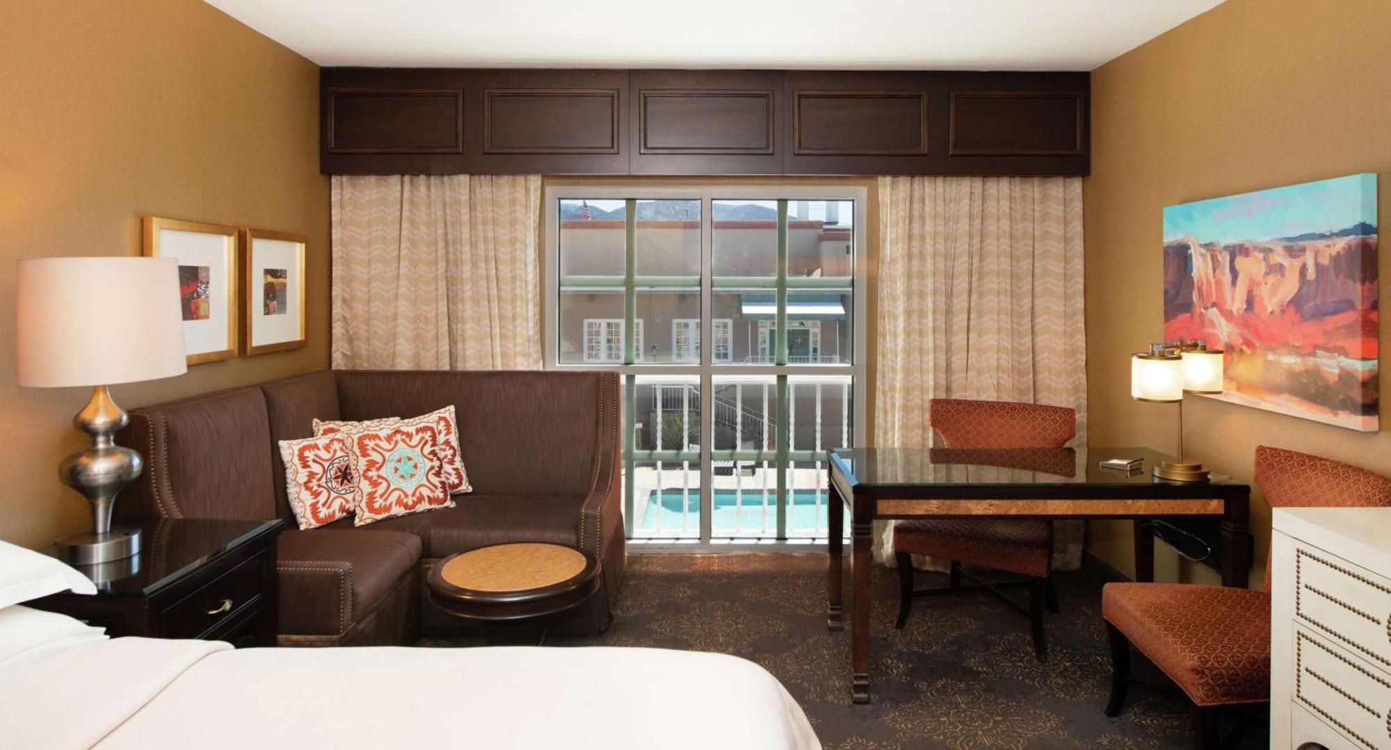 Hilton Santa Fe Historic Plaza Hotel Exterior foto
