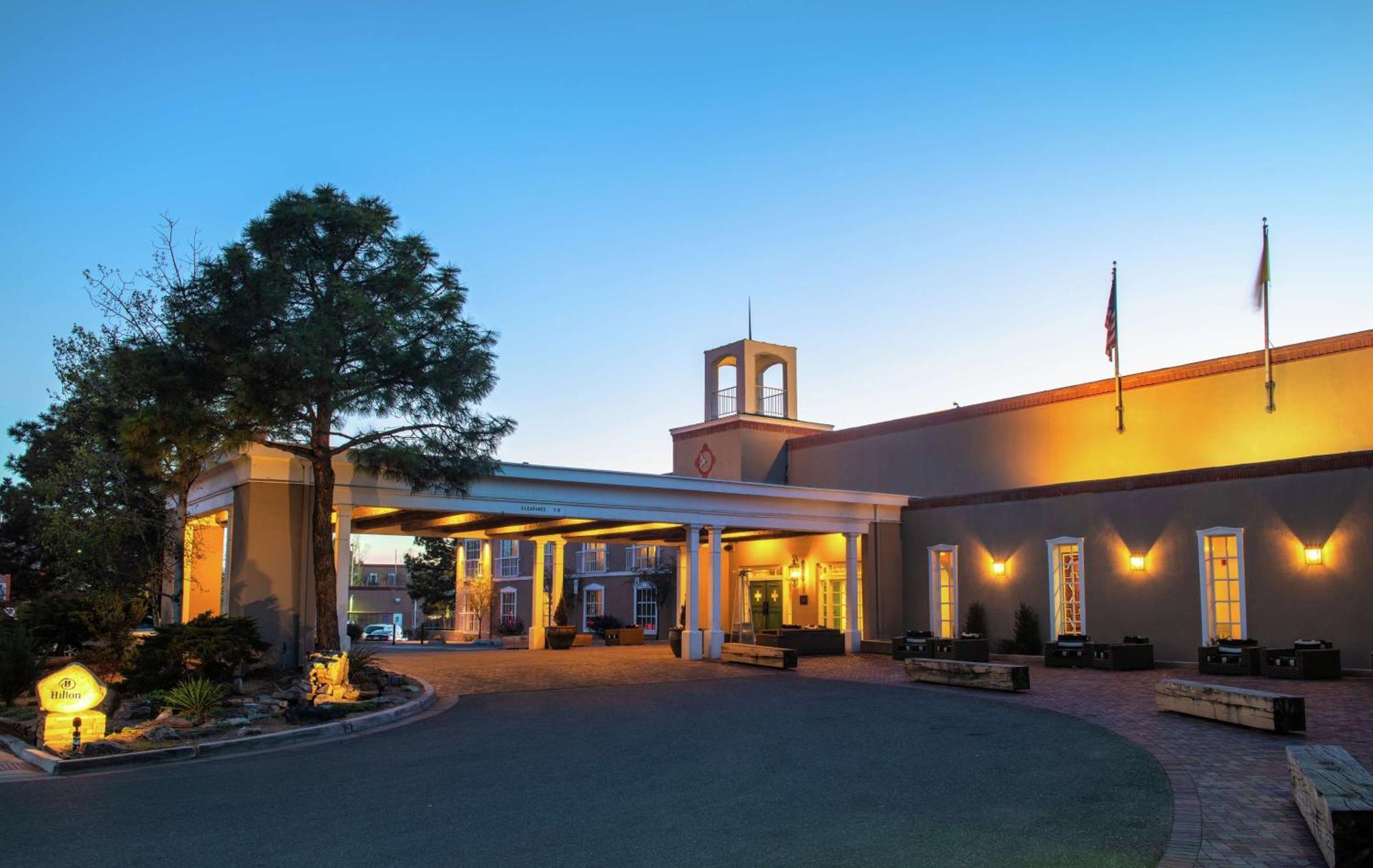 Hilton Santa Fe Historic Plaza Hotel Exterior foto